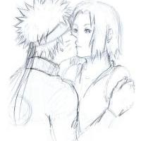 First kiss, Naruto-kun and Sakura-chan